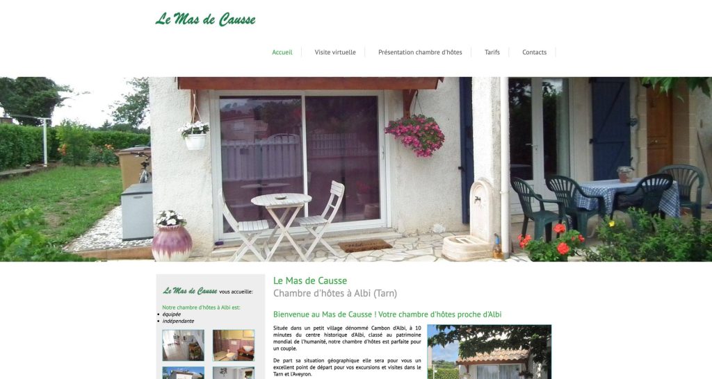 Capture du site de Le Mas de Causse