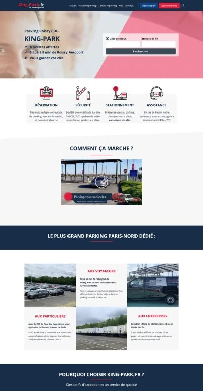 site parking 14