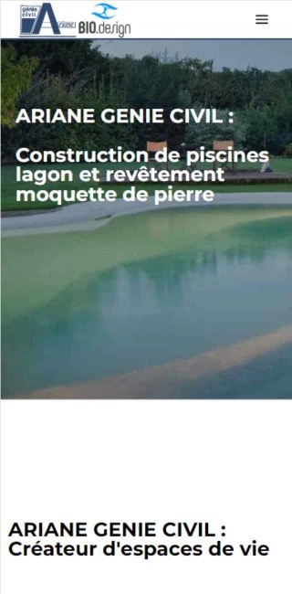 réalisations vivaweb ariane génie civil 320x650