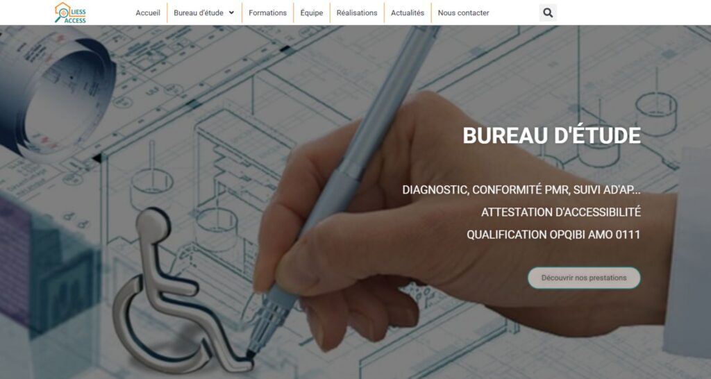Capture du site de Iiess Access