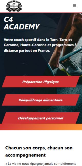 mobile en 320x650 c4 academy