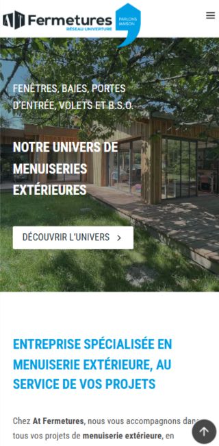 mobile en 320x650 at fermetures