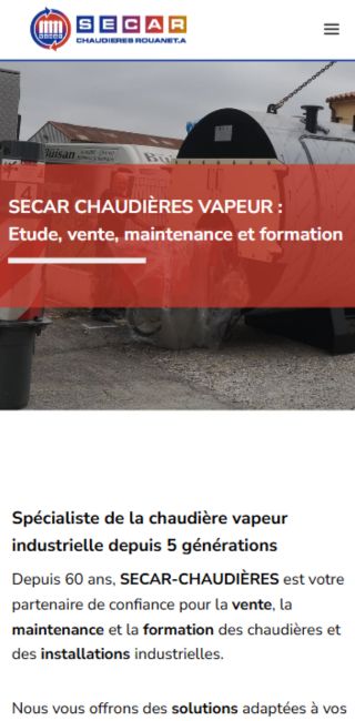 mobile en 320x650 secar chaudieres