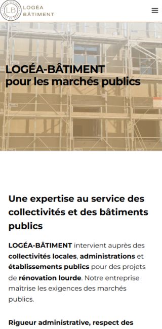 logea mobile en 320x650