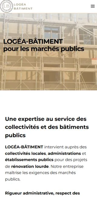 logea mobile en 320x650