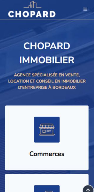 chopard immobilier mobile en 320x650